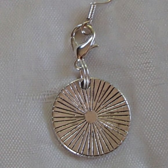 COPY - COPY - Zombie Tag Keep Calm Handcrafted Earrings Zipper Pull WD Fans - Picture 4 of 10